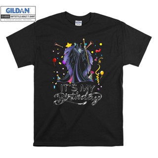 Gildan เสื้อยืด มีฮู้ด ทรงโท้ท ขนาดใหญ่ พิมพ์ลาย Disney Maleficent Villains สําหรับ ทุกเพศ 6731