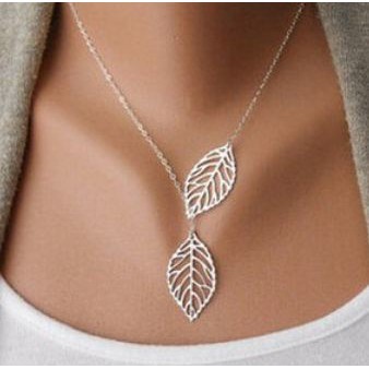 [Demomo2u] สร้อยคอ Leave Fashion