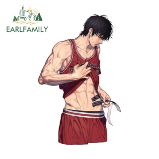 Earlfamily สติกเกอร์ ลายอนิเมะ Marvel Slum Dunk ขนาด 13 ซม. x 8.2 ซม. สําหรับติดตกแต่งรถยนต์ แล็ปท็อป รถจักรยานยนต์ หมวกกันน็อค