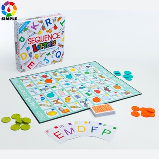 Sequence Letters Board Game