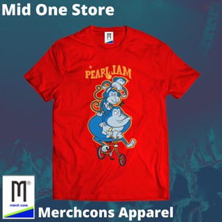 oversize T-shirt Mod177/kaos BAND PEARL JAM MONKEYS ป้ายแท็ก MERCHCONS SIZE Outside/KAOS Music DISTRO S-5XL