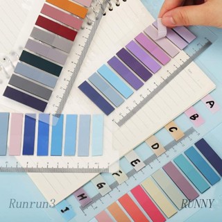 Runny สติกเกอร์กระดาษโน้ต สีโมแรนดี้ สไตล์เรโทร 1200 แผ่น