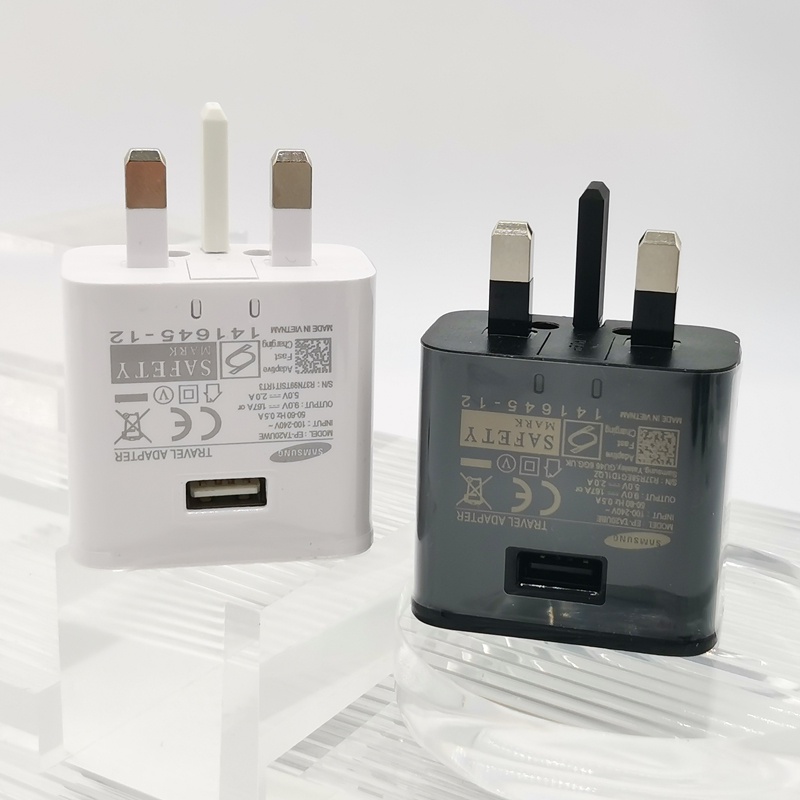 UK Fast Charger 15W อะแดปเตอร์ 9V1.67A Quick Charge Micro สําหรับ Galaxy S6 S7 Edge s8 s9 s10 A10 M1