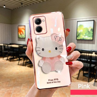 เคสโทรศัพท์มือถือ TPU นิ่ม ลายการ์ตูนเฮลโลคิตตี พร้อมกระจกแต่งหน้า หรูหรา สําหรับ Huawei Honor X9a X7 X9 X8 5G Honor 70 50 Pro 50 SE