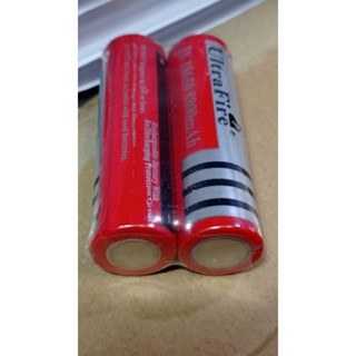 แพค 2 ก้อน ถ่านชาร์จ 18650 3.7V 8800mAh ถ่ายหัวแบน ถ่านแรงสูง ถ่าน