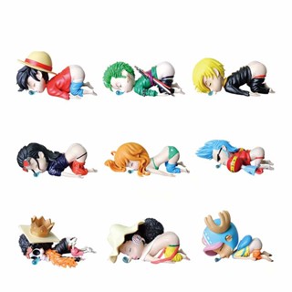 ((พร้อมส่ง) ฟิกเกอร์ Pirate Ass Sleepy Bug Brook Luffy Sauron Nami Usopp Chopper Robin Sanji สําหรับตกแต่ง HL0K