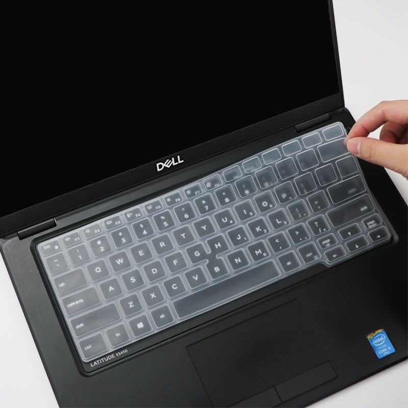 แผ่นซิลิโคนครอบแป้นพิมพ์แล็ปท็อป สําหรับ Dell Latitude 7400 3400 5400 5401 7400 2020
