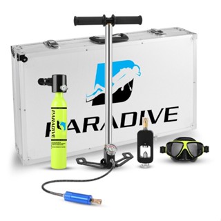 MINI SCUBA ถังดำน้ำพกพา PARADIVE ครบชุด