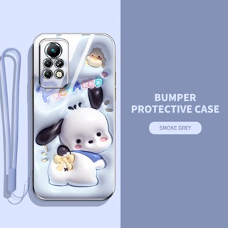 เคสโทรศัพท์มือถือ ลายสัตว์ และพืชน่ารัก 3D พร้อมสายคล้อง สําหรับ infinix Note 11 Pro Note 11S X697 X698