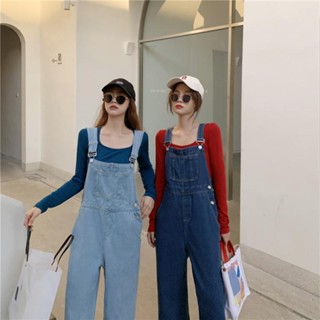 Overalls👖 เอี๊ยมยีนส์ขายาว สีอ่อน รุ่น  น่ารักมากกก เอี๊ยมขายาวสีเข้ม รุ่น สวยมากกกก เอว26"-32"