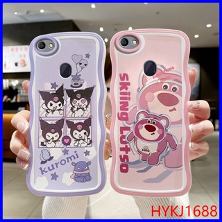 เคส Oppo F7 เคส OppoF7 tpu ซิลิโคน ลายคลื่น ฝาครอบป้องกัน การ์ตูน ขอบเต็ม เคสนิ่ม TY