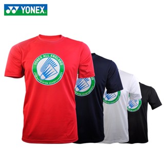 Yonex 2022 Top Sale Men Women Badminton Wear Vest Sleeveless T-shirt Sportswear Fitness Running Sportwear Jersey YO_03