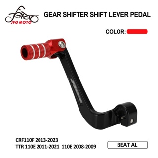 JFG MOTO Gear Shifter Shift Lever Pedal For CRF110F 2013-2023 TTR 110E 2011-2021 2008-2009 MOTORCYCLE motocross