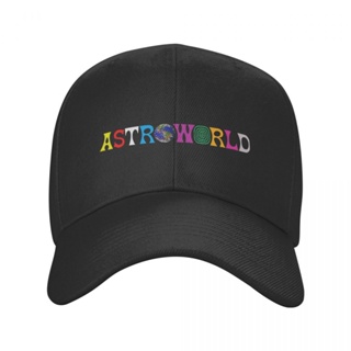 Ezdz 【พร้อมส่ง】หมวกเบสบอล กันแดด ปรับขนาดได้ พิมพ์ลาย Astroworld เหมาะกับฤดูใบไม้ผลิ และฤดูร้อน สําหรับผู้ชาย และผู้หญิง