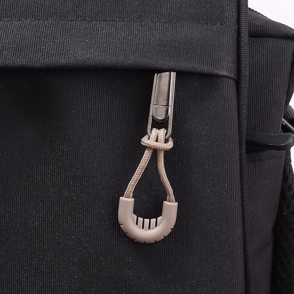 คลิปหัวเข็มขัดซิป อเนกประสงค์ กันขโมย แบบเปลี่ยน สําหรับกระเป๋าเป้สะพายหลัง - รูปที่ 4