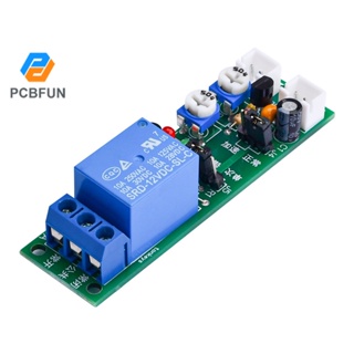 Pcbfun DC 5V 12V 24V 0-24h ชุดโมดูลรีเลย์ตั้งเวลาเปิด / ปิด ปรับได้