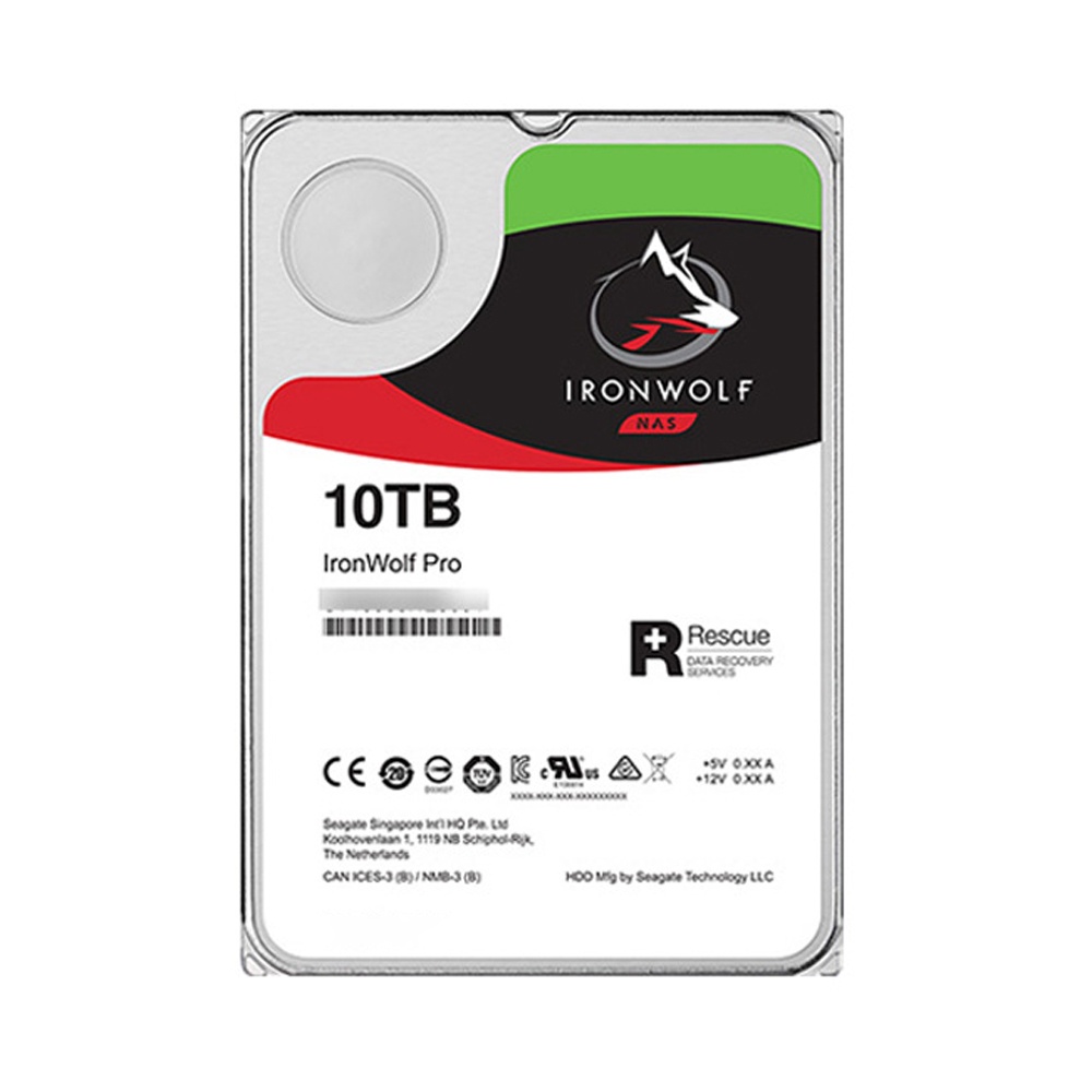 IronWolf Pro 3.5 "8TB 10TB 12TB 14TB 16TB Serial 7200RPM 256MB แคช SATA 6Gb/s 3.5" NAS HDD