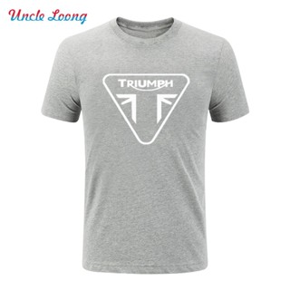 ขายTriumph เสื้อคอกลมลำลองสำหรับผู้ชาย（S-5XL）