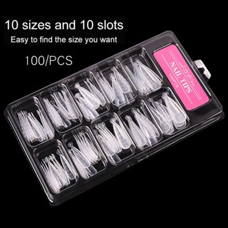 Quick Building Nail Mold Tips Nail Dual Form Mold Finger Extension Nail Beauty