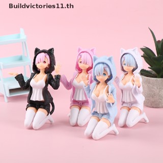 Buildvictories11 ตุ๊กตาฟิกเกอร์ รูปมังงะ Re: Zero Action Figure ของเล่นสําหรับเด็ก