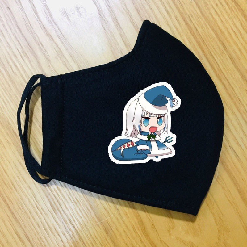 Gawr gura hololive mask / vtuber gura hololive mask