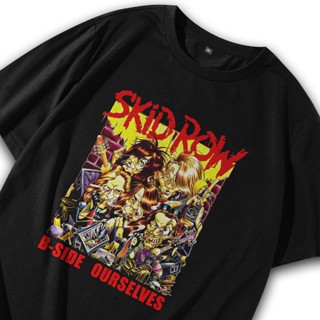 oversize T-shirt เสื้อยืดลําลอง แขนสั้น คอกลม พิมพ์ลาย SKIDROW สไตล์อินโดนีเซีย พรีเมี่ยม สําหรับสตรี Vol273 S-5XL