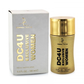 น้ำหอมผู้หญิง DORALL COLLECTION DC4U EXCLUSIVE WOMEN ปริมาณ 100 มล. กลิ่นหอมหรูหรามีชีวิตชีวา หอมสดชื่นมีเสน่ห์