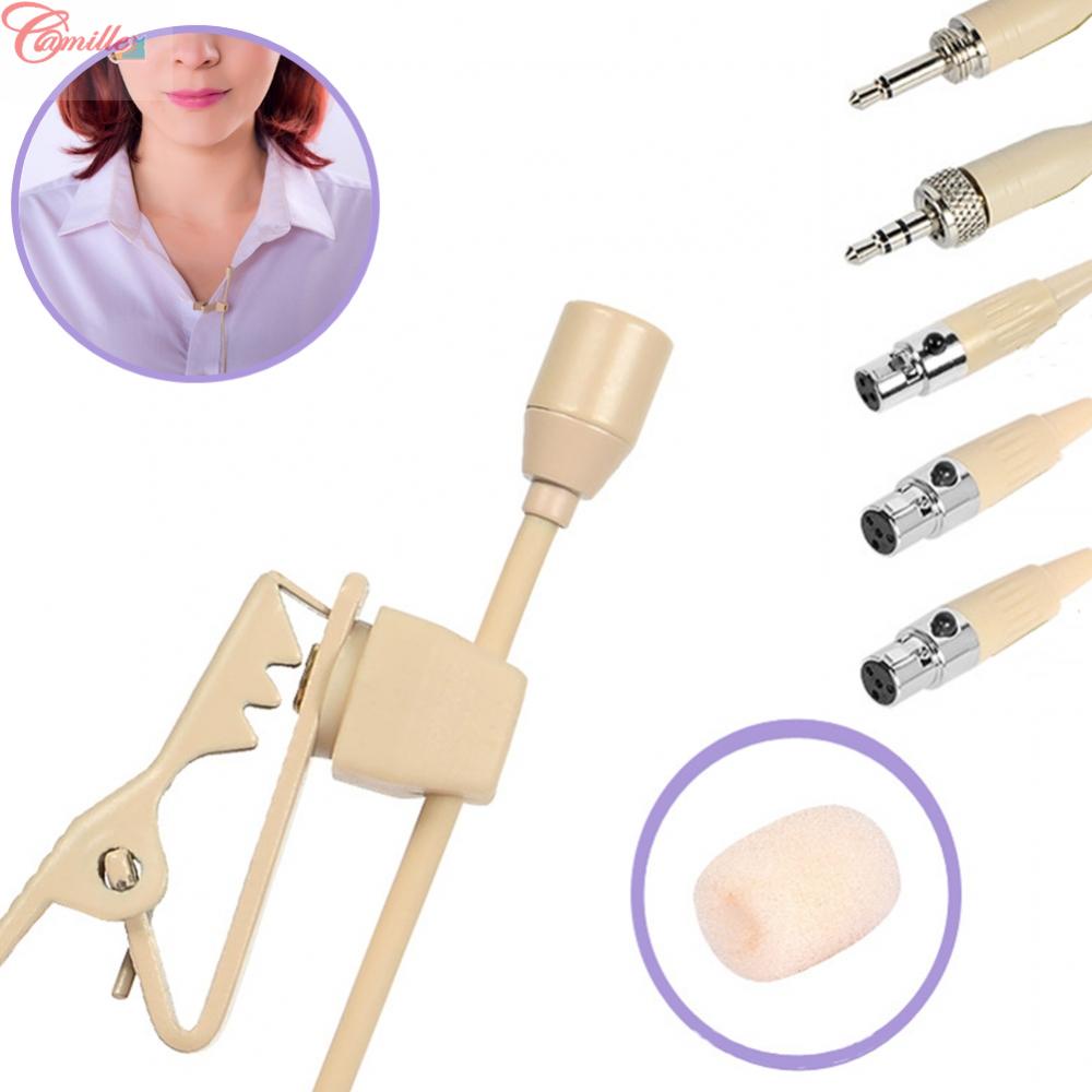 [พร้อมส่ง] ไมโครโฟนไร้สาย 3.5 มม. 3-Pin 4-Pin XLR สีเบจ สําหรับ Shure