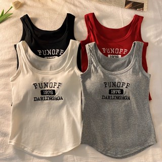 ◇☾สาวๆ Spice สวมเสื้อชั้นในสตรี French Camisole สีขาวกับเสื้อเกาะอกแขนสั้นเว้าหลังสุดสวย