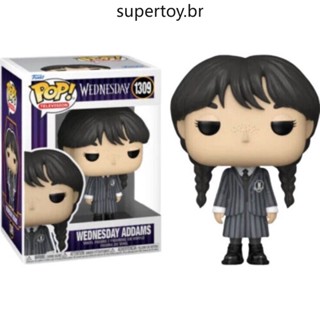 Funko Pop! ฟิกเกอร์ TV: Wednesday - Wednesday Addams 1309 ของเล่นสําหรับเด็ก