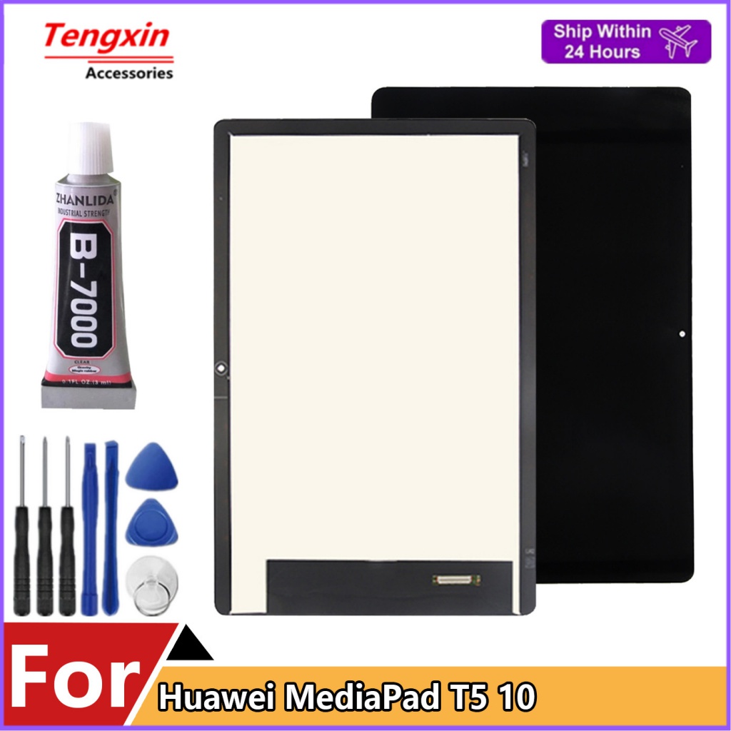 10.1 นิ้ว LCD และแผงสัมผัสสําหรับ Huawei MediaPad T5 10 AGS2-L09 AGS2-W09 AGS2-L03 AGS2-W19 Digitize