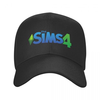 Ixst 【พร้อมส่ง】หมวกเบสบอล ลายโลโก้ The Sims Plumbob สามารถปรับได้ แฟชั่นฤดูร้อน สําหรับผู้ชาย และผู้หญิง