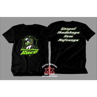 เสื้อยืด พิมพ์ลาย ramadhan RACE สําหรับผู้ชาย และผู้หญิง