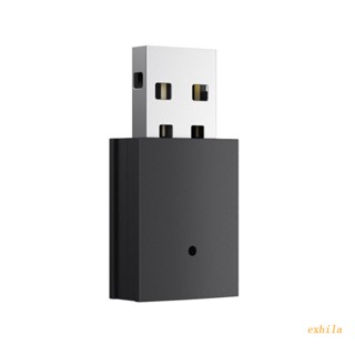 Exhila อะแดปเตอร์ส่งสัญญาณ USB ไร้สาย บลูทูธ 5.0 สําหรับชุดหูฟัง PC