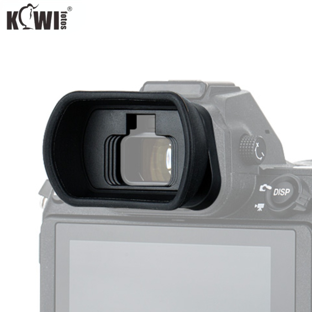 Kiwifotos KE-DK29 ช่องมองภาพกล้อง ซิลิโคนนิ่ม ยาว แบบเปลี่ยน สําหรับ Nikon Z5 Z6 Z7 Z6II Z7II Nikon 