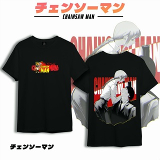 สะดวกสบายเสื้อยืด ●แนวโน้มตัวละครอะนิเมะญี่ปุ่น Chainsaw Man