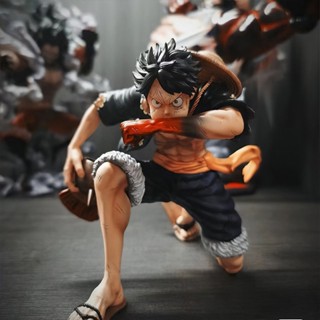 โมเดลฟิกเกอร์ PVC รูปปั้นอนิเมะ One Piece Gear 2 Luffy ขนาด 12 ซม. ของเล่นสําหรับเก็บสะสม ของขวัญวันเกิด