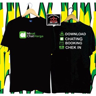 เสื้อยืดแขนสั้น พิมพ์ลาย MICHAT DOWLOAD Chat สําหรับผู้ชาย และผู้หญิง