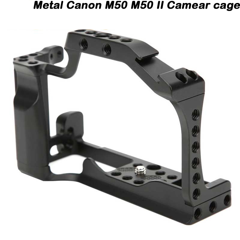 โลหะ EOS M50 II กล้อง Rig เย็นรองเท้าขยายสําหรับ Canon EOS M50/M5 Mirrorless