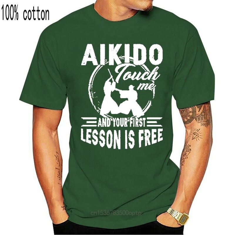 2022ผู้ชายTเสื้ออย่างเป็นทางการAikido Tเสื้อคลาสสิกTshirt 3xl Hip Hopแนวโน้มฤดูร้อนสําหรับชายแฟชั่นO