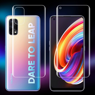 ฟิล์มไฮโดรเจล TPU นิ่ม แบบใส บางพิเศษ ป้องกันหน้าจอ สําหรับ Realme 7 Q2 Pro X7 5G