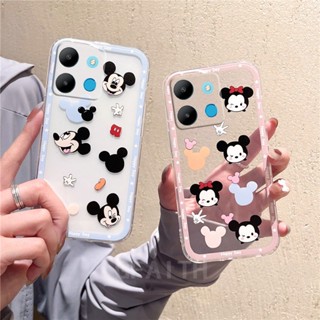 พร้อมส่ง เคสโทรศัพท์มือถือใส แบบนิ่ม ลายการ์ตูนมินนี่ กันกระแทก สําหรับ INFINIX Smart 7 2023 INFINIX SMART7