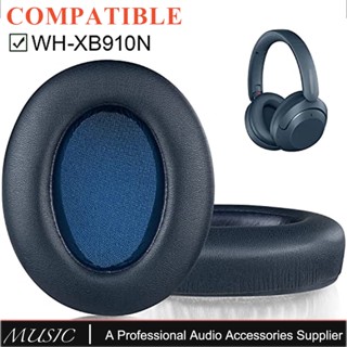 ฟองน้ําหูฟังบลูทูธไร้สาย ตัดเสียงรบกวน แบบเปลี่ยน สําหรับ Sony WH-XB910 XB910N WHXB910N