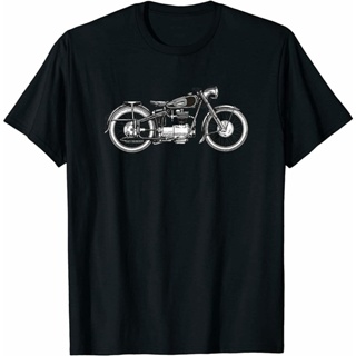 [S-5XL]เสื้อยืด พิมพ์ลาย I Love My Motorcycle สไตล์วินเทจ แฟชั่นเรโทร