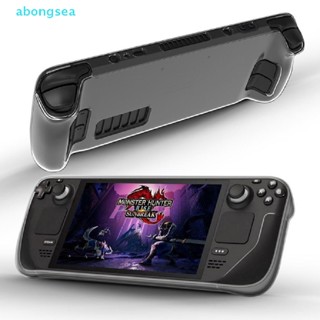 Abongsea เคสซิลิโคน TPU แบบนิ่ม กันลื่น สําหรับป้องกันเกมคอนโซล Steam Deck