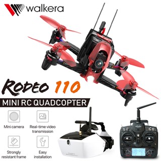 ชุดโดรนบังคับวิทยุ Walkera Rodeo 110 FPV พร้อมกล้องโดรน FPV ขนาดเล็ก