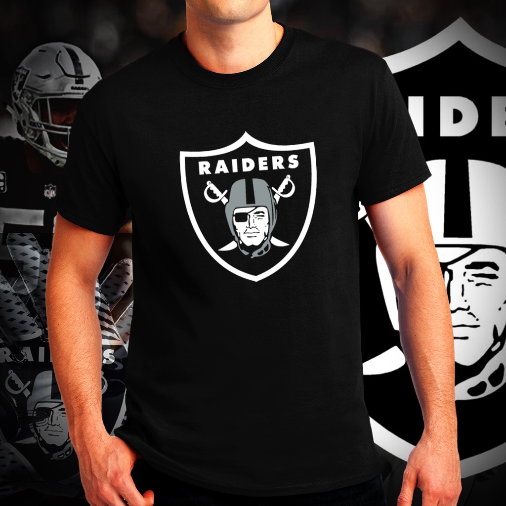 ใหม่ 2021Oakland Raiders Majestic Team NFL Tshirt for Men_01