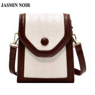 Jasmin NOIR กระเป๋าสะพายไหล่ ลายสก๊อต สไตล์วินเทจ สําหรับสตรี