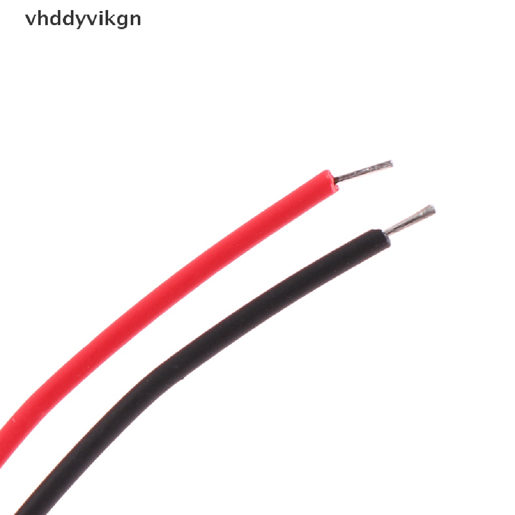Vhdd กล่องเคสพลาสติก ขนาดมาตรฐาน AA/18650 พร้อมสายไฟ 3V สีดํา TH