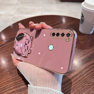 เคสโทรศัพท์มือถือ TPU นิ่ม ขอบตรง ลายแมวน่ารัก 3D สําหรับ Redmi note 8